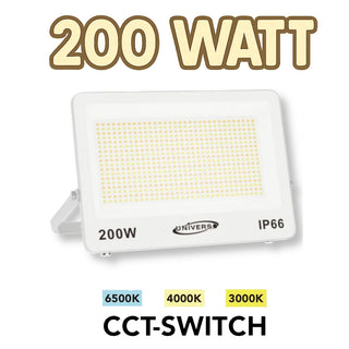 Faro led slim bianco 10 20 30 50 100 200W tecnologia CCT esterno IP66