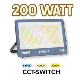 Faro led slim grigio 10 20 30 50 100 200W tecnologia CCT esterno IP66