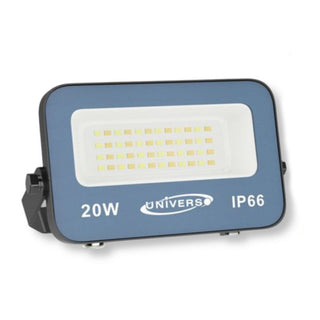 Faro led slim grigio 10 20 30 50 100 200W tecnologia CCT esterno IP66