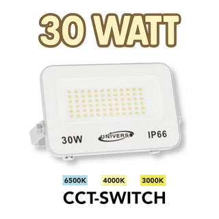 Faro led slim bianco 10 20 30 50 100 200W tecnologia CCT esterno IP66