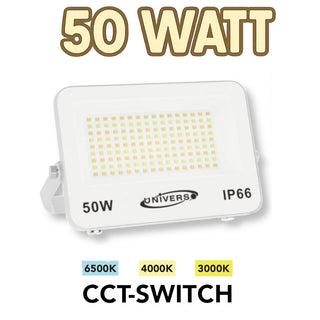 Faro led slim bianco 10 20 30 50 100 200W tecnologia CCT esterno IP66