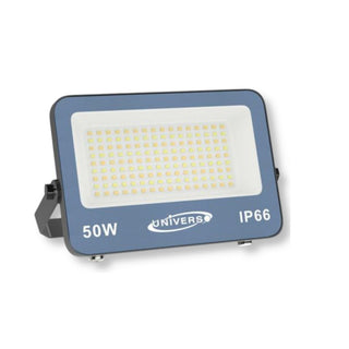 Faro led slim grigio 10 20 30 50 100 200W tecnologia CCT esterno IP66