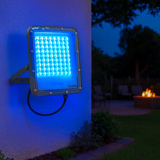 Faro led 25 watt RGB+White proiettore per esterno con telecomando IP65