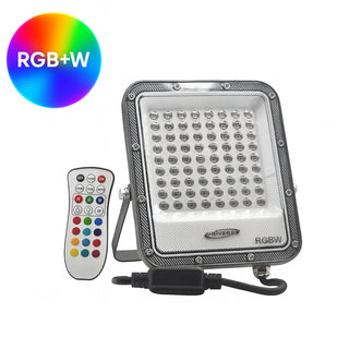 Faro led 25 watt RGB+White proiettore per esterno con telecomando IP65