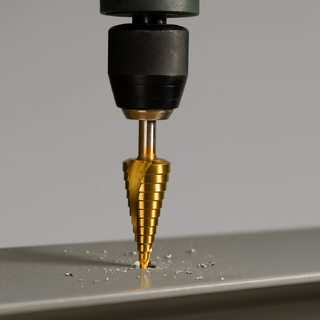 Fresa conica a gradini scalini da 4 a 39 mm legno metallo allargafori