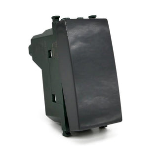 Interruttore unipolare 1P 16AX 250VAC compatibile con vimar plana