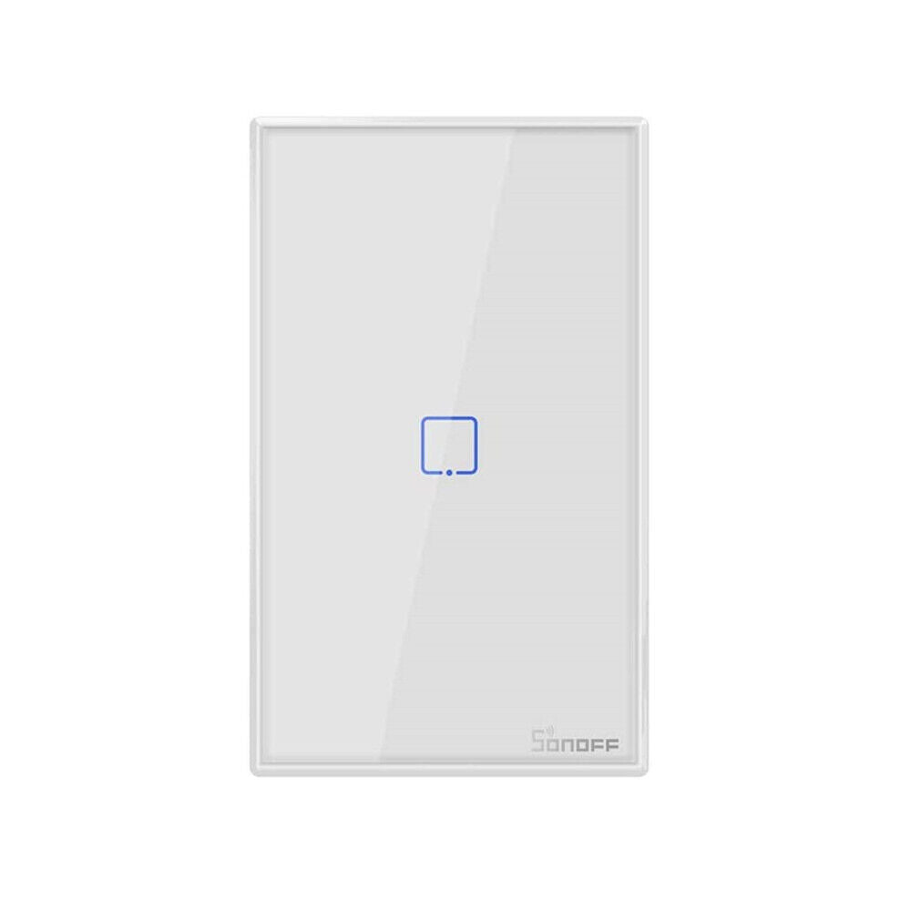 Interruttore Son/Off smart 1 canale controller da remoto wireless wifi placca touch domotica