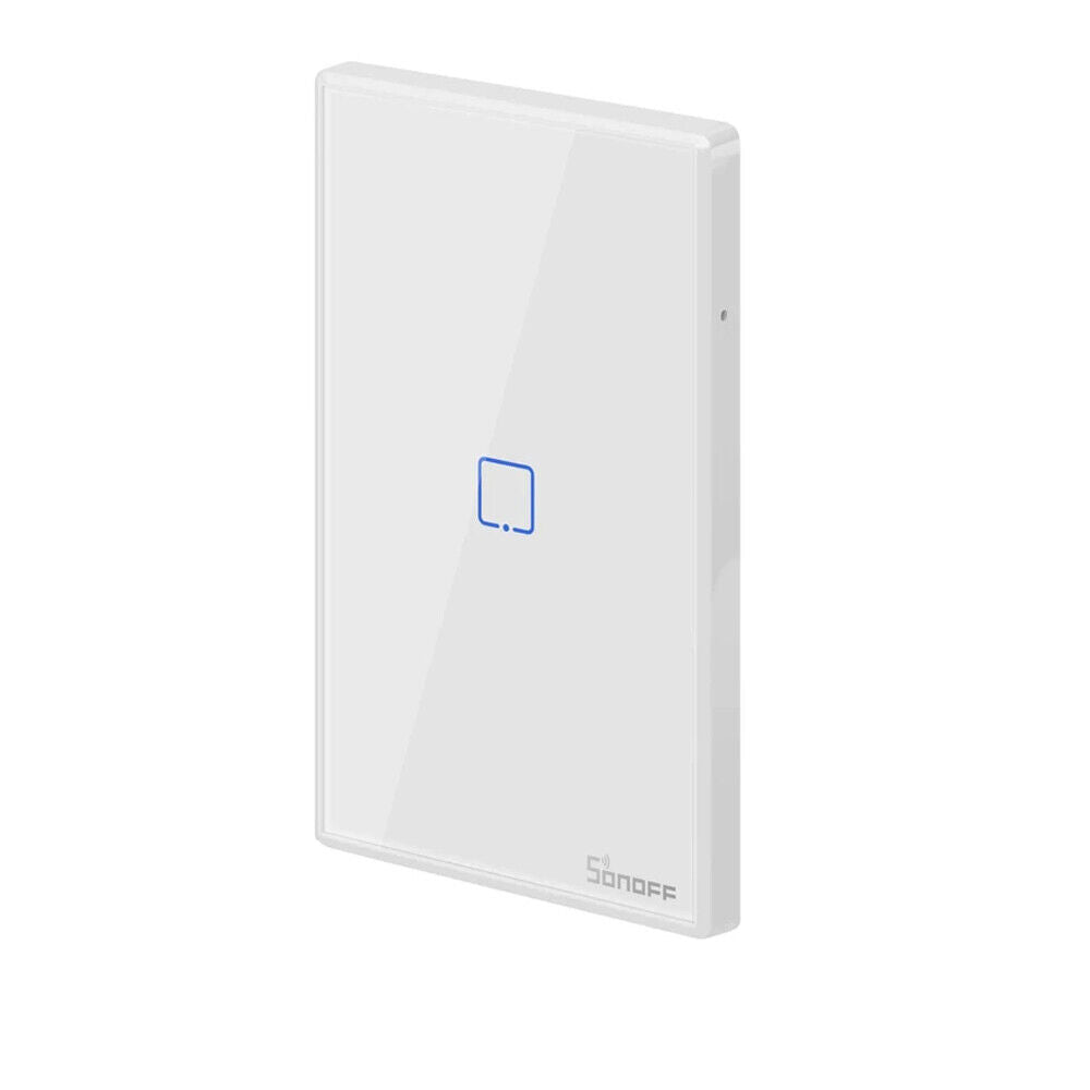 Interruttore Son/Off smart 1 canale controller da remoto wireless wifi placca touch domotica