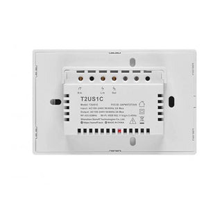 Interruttore smart 1 canale wireless WiFi touch e controllo remoto