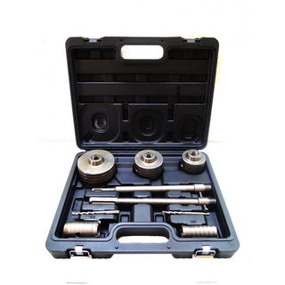 Kit 9 frese a tazza carotatrice 30-100mm sds plus/max 250mm