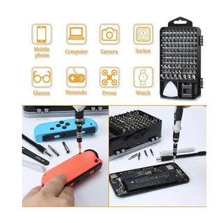 Kit 113 cacciaviti di precisione riparazione cellulare tablet orologio
