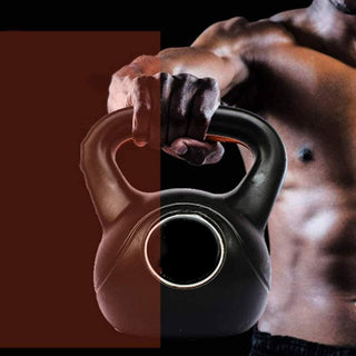 Kettlebell pesi fitness 2 4 6 8 10 12 kg palla con maniglia sabbia