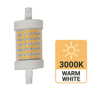 Lampadina led R7S 12 Watt 300° luce bianca calda naturale