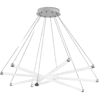 Lampadario a led ultra moderno 55 watt lampada a sospensione a raggi
