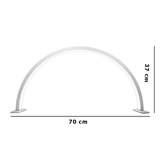 Lampada arco da tavolo mezza luna dimmerabile tecnologia CCT estetista