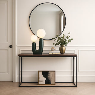 Lampada da tavolo comodino di design decorativa due sfera attacco G9