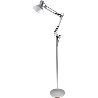 Lampada piantana con braccio orientabile luce da lettura attacco E27