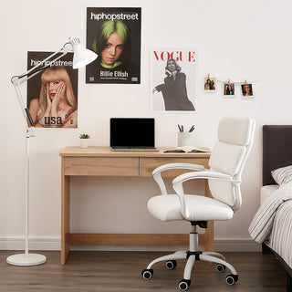 Lampada piantana con braccio orientabile luce da lettura attacco E27