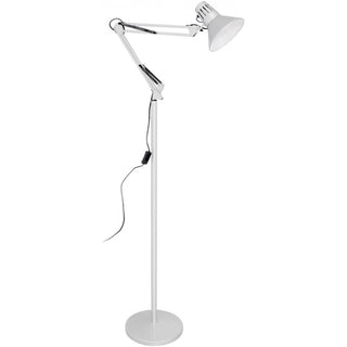 Lampada piantana con braccio orientabile luce da lettura attacco E27