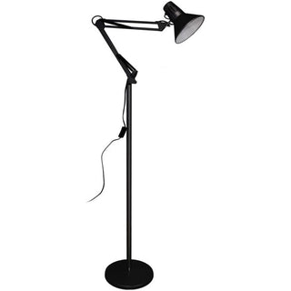 Lampada piantana con braccio orientabile luce da lettura attacco E27