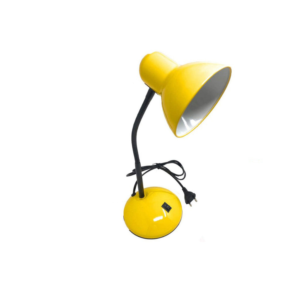 Lampada da scrivania con braccio flessibile snodabile luce lume da tavolo orientabile da cameretta