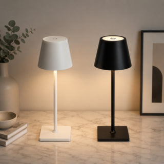 Lampada LED bistrot touch ricaricabile 3 Watt con tecnologia CCT