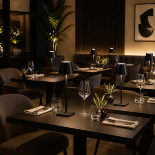 Lampada LED bistrot touch ricaricabile 3 Watt con tecnologia CCT