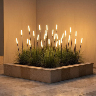 Lampada giardino picchetto LED 24V 0.5W luce 4000K IP65 60 90 120 cm