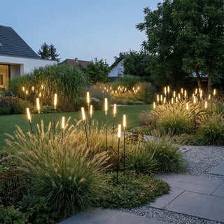 Lampada giardino picchetto LED 24V 0.5W luce 4000K IP65 60 90 120 cm