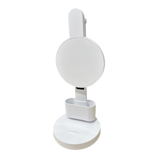 Lampada da scrivania touch a led con porta penna orologio dimmerabile