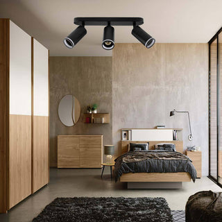 Plafoniera orientabile da soffitto o parete 3 diffusore attacco GU10
