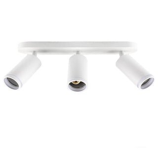 Plafoniera orientabile da soffitto o parete 3 diffusore attacco GU10