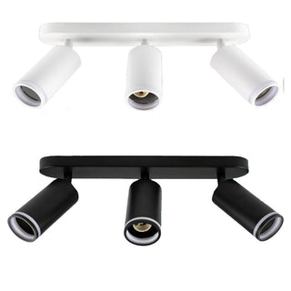Plafoniera orientabile da soffitto o parete 3 diffusore attacco GU10