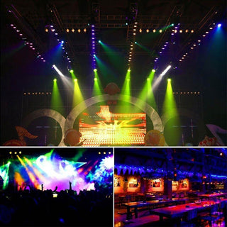 Lampada stroboscopica rgb 36 led 36w luce strobo 7 modalità