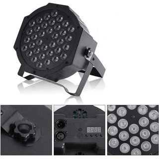 Lampada stroboscopica rgb 36 led 36w luce strobo 7 modalità