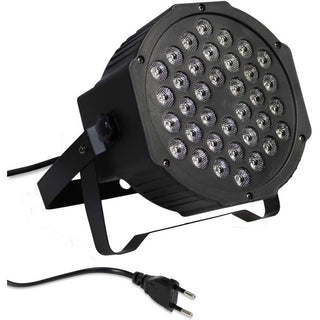 Lampada stroboscopica rgb 36 led 36w luce strobo 7 modalità
