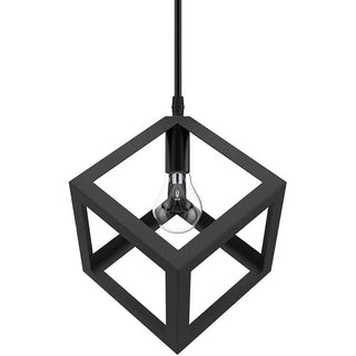 Lampadario da soffitto a sospensione 3d stile geometrico forma E27
