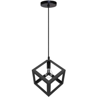Lampadario da soffitto a sospensione 3d stile geometrico forma E27