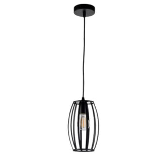 Lampadario da soffitto a sospensione 3d stile geometrico ovale E27
