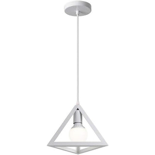 Lampadario da soffitto a sospensione 3d stile geometrico forma E27