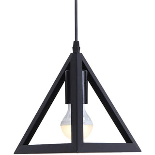 Lampadario da soffitto a sospensione 3d stile geometrico forma E27