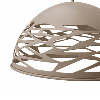 Lampadario a sospensione in metallo traforato contemporaneo E27