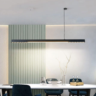 Lampadario lineare a led 42 watt design minimal 3 colorazione CCT