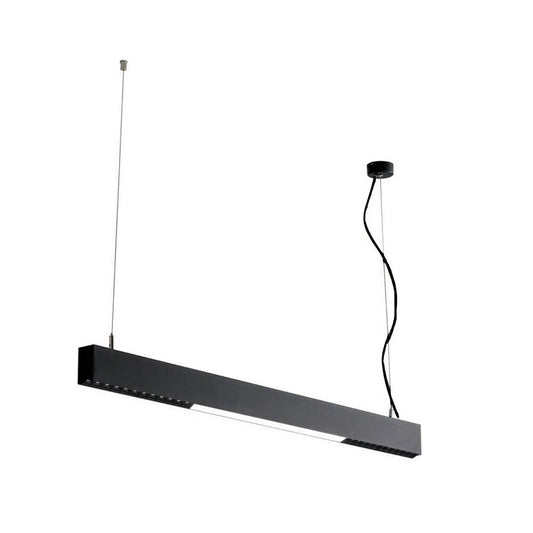 Lampadario a sospensione lineare a led 42 watt lampada da soffitto minimal per cucina soggiorno