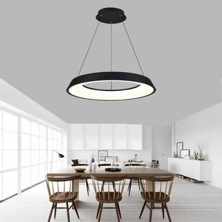 Lampadari a led 43 watt tre colorazioni di luce lampada ultra moderno