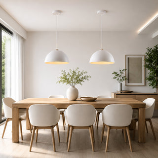 Lampadario contemporaneo in metallo pendente con attacco E27