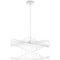 Lampadario moderno minimal da soffitto pendente a sospensione di forma rotonda traforato attacco E27