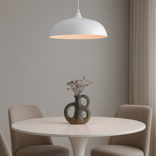 Lampadario stile contemporaneo pendente a cupola E27 Ø45 cm