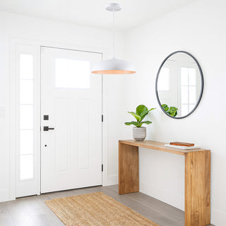 Lampadario stile contemporaneo pendente a cupola E27 Ø35 cm