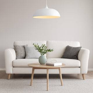 Lampadario stile contemporaneo pendente a cupola E27 Ø45 cm